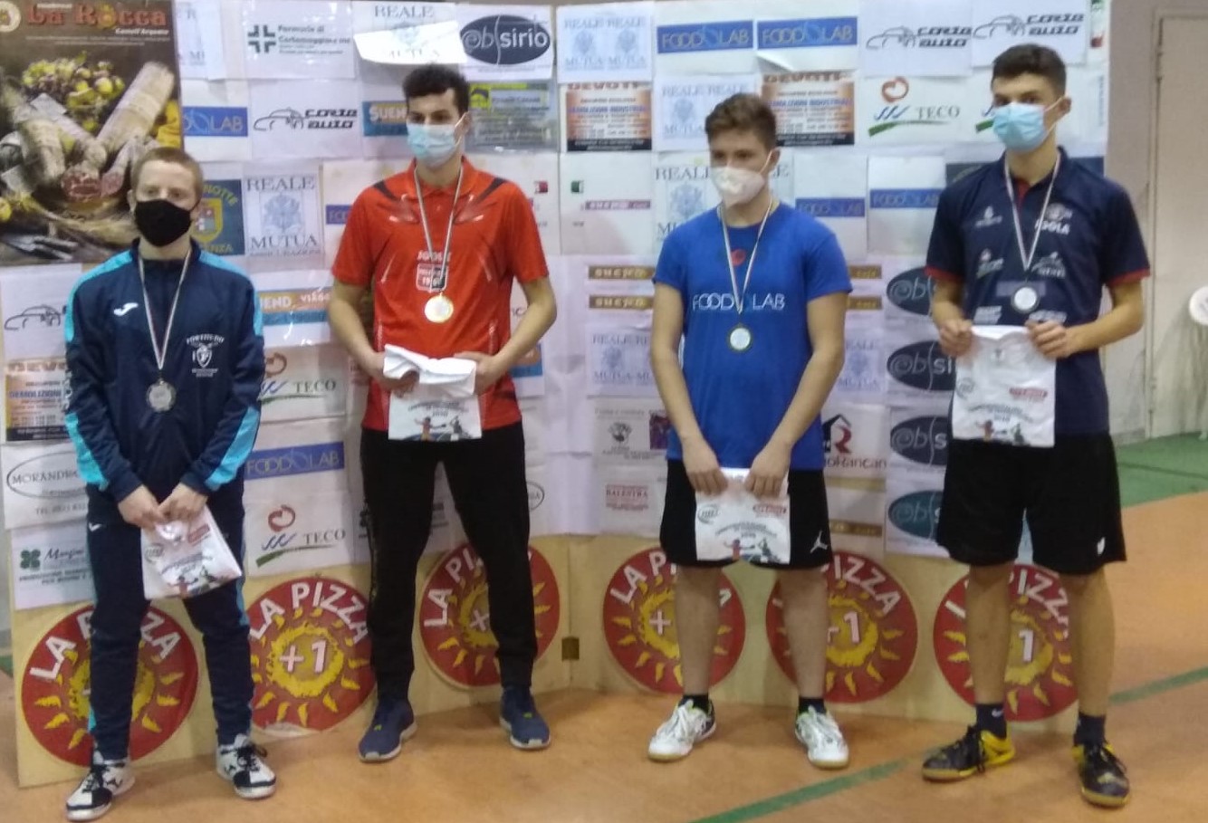 Torneo Under 21 di Cortemaggiore 13 14 febbraio 2021 premiazione 