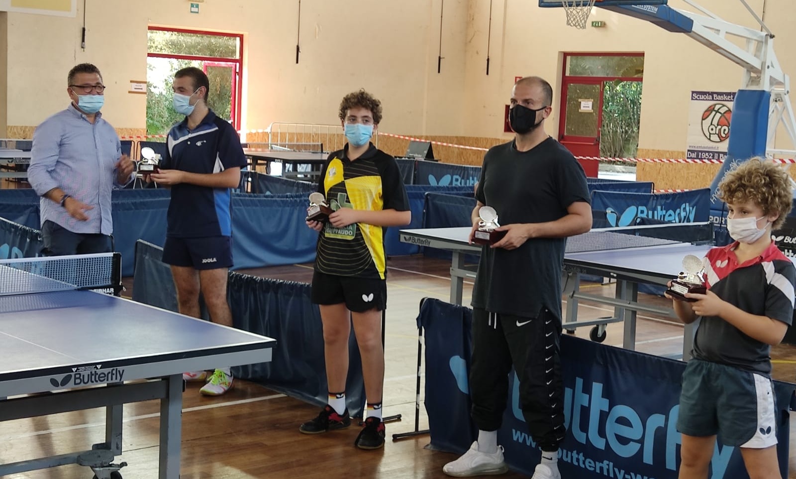 Torneo di Siracusa podio maschile Over 120 1