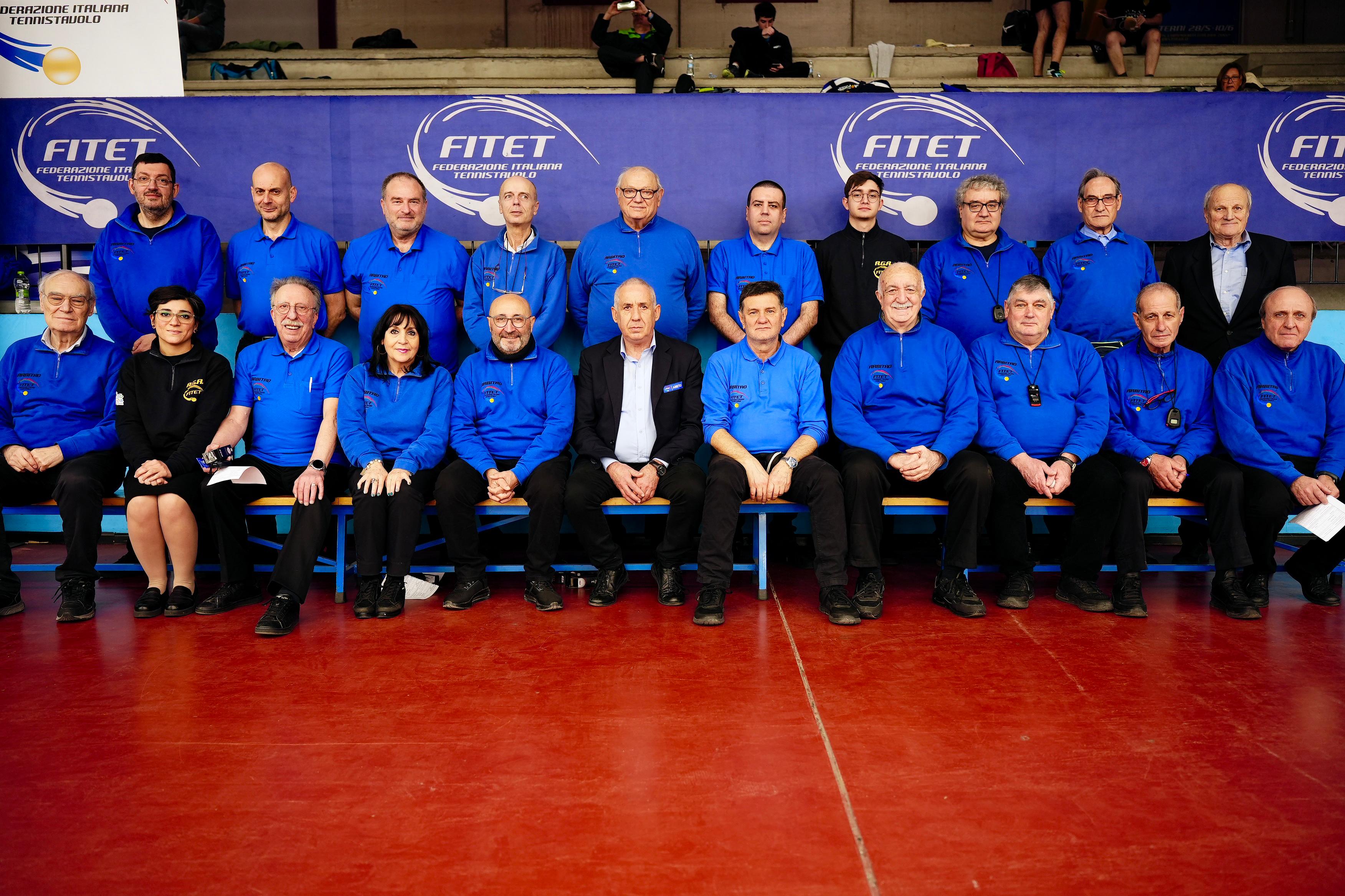 Torneo nazionale giovanile 23 26 gennaio 2025 gruppo arbitrale