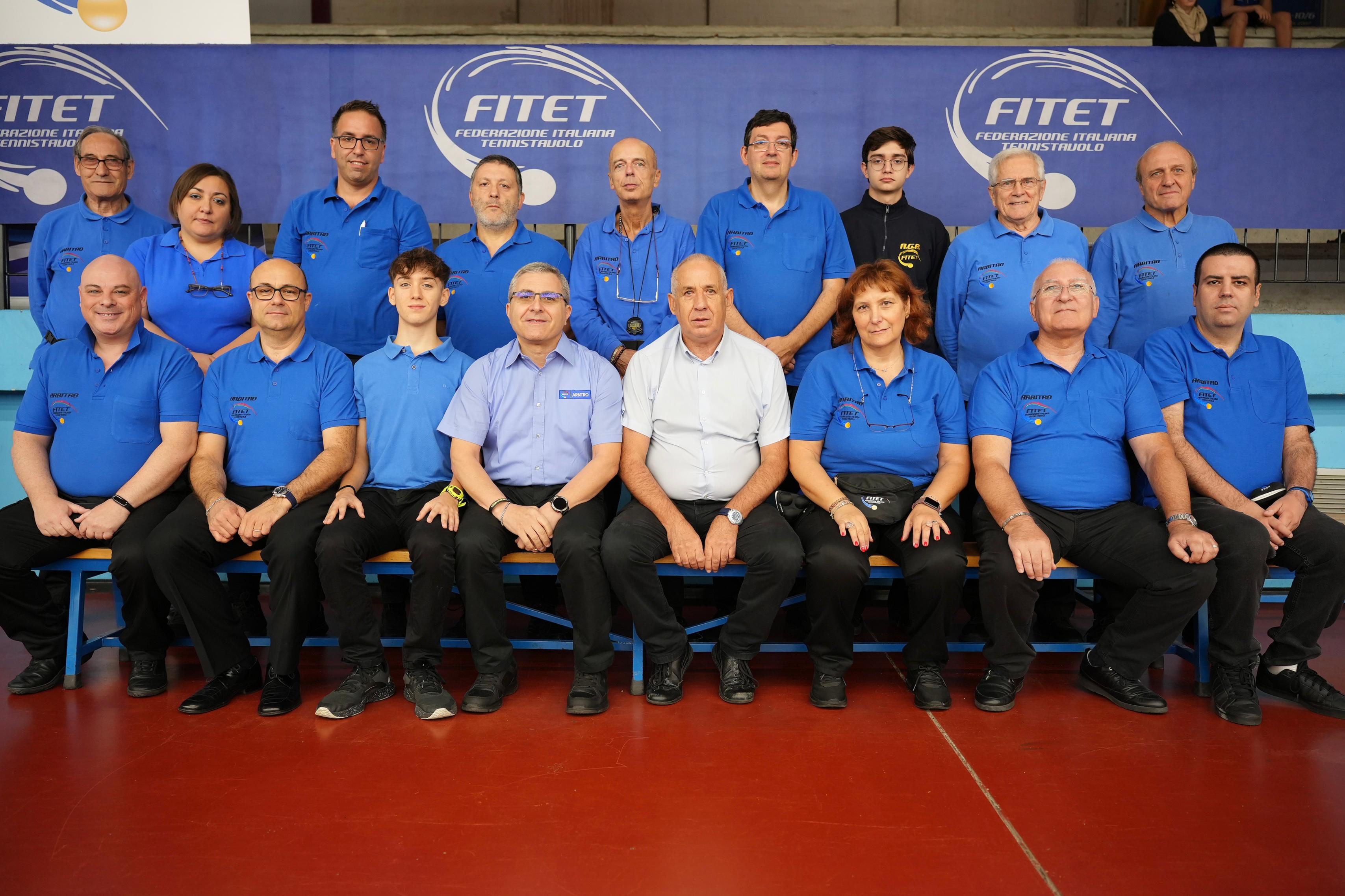 Torneo nazionale giovanile di qualificazione al WTT Youth Contender Lignano 2024 gruppo arbitrale