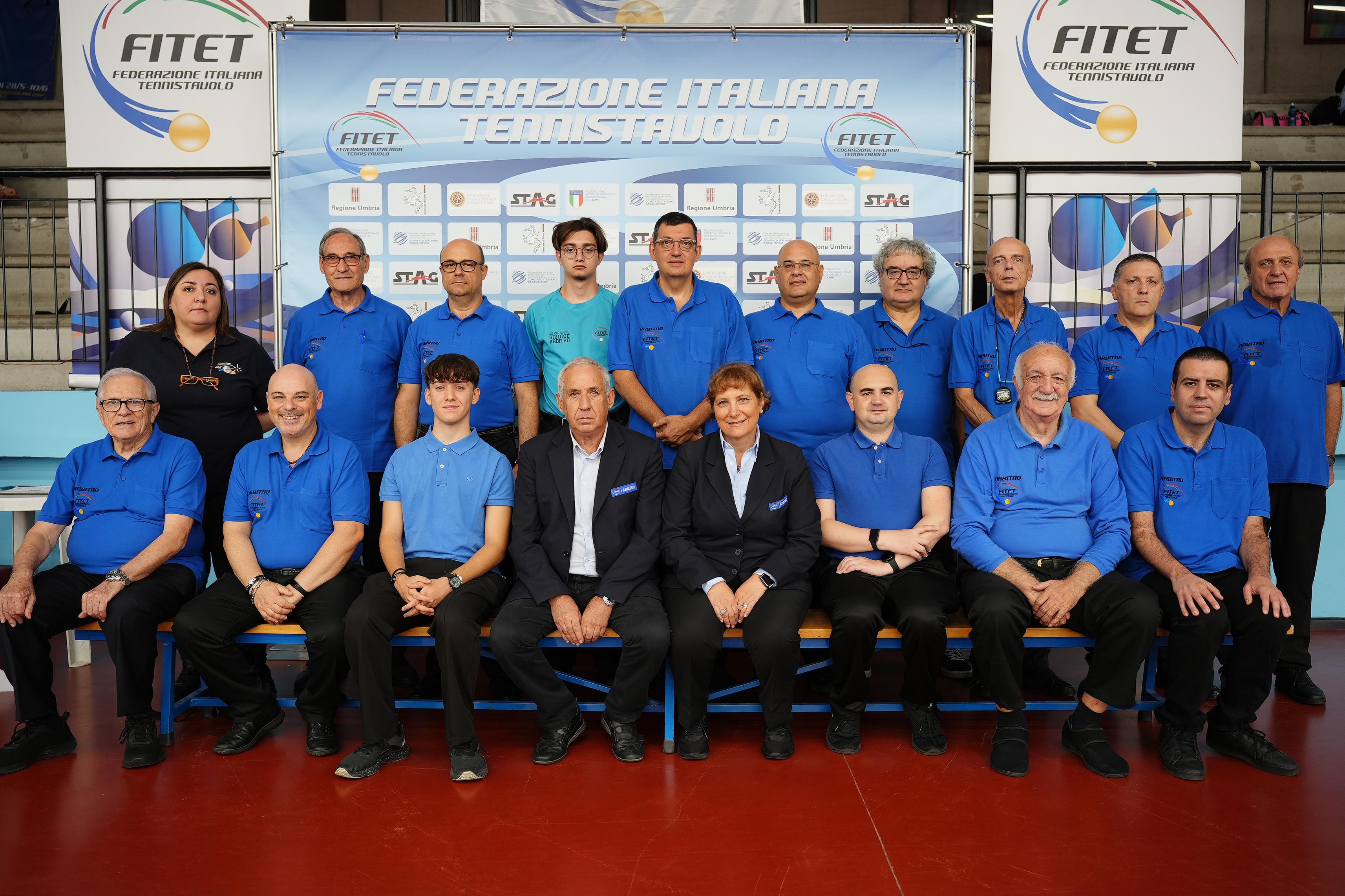 Torneo nazionale giovanile di qualificazione al WTT Youth Contender Lignano 2025 gruppo arbitrale