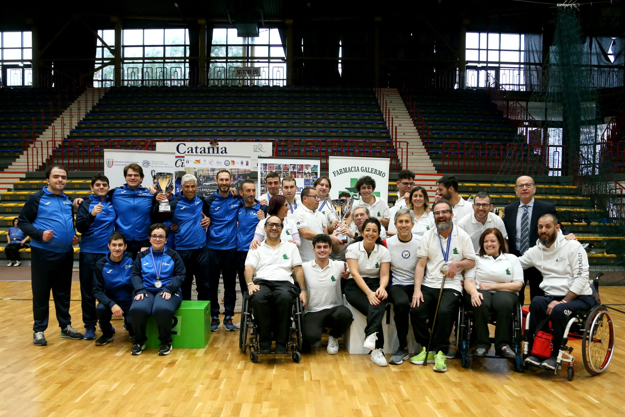 Torneo nazionale paralimpico 7 8 dicembre 2024 a Catania classifica per società