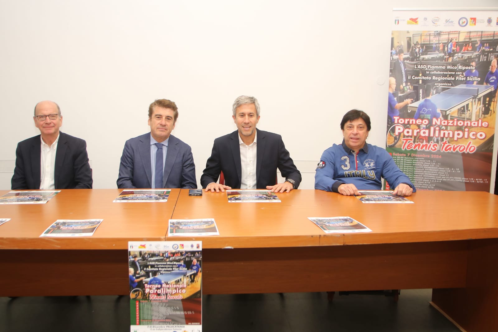 Torneo nazionale paralimpico a Catania 7 8 dicembre 2024 conferenza stampa
