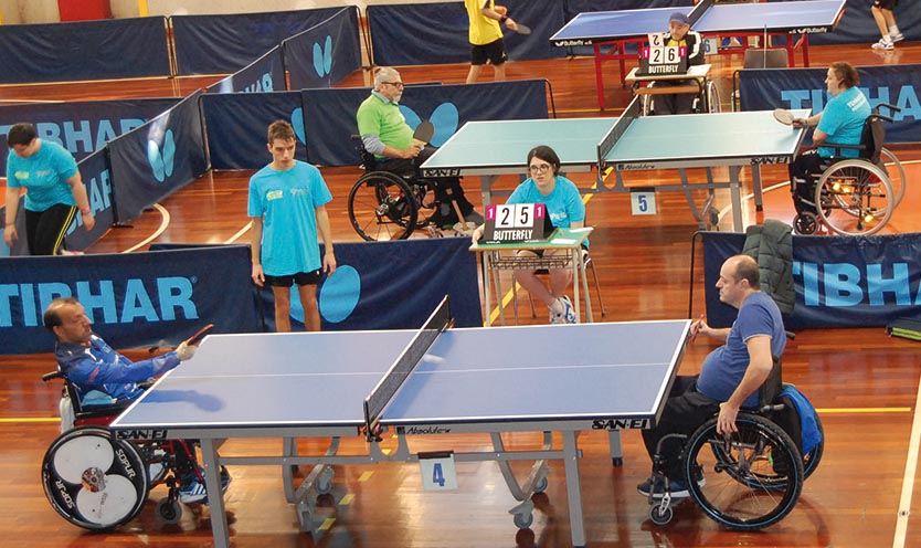 Torneo paralimpico di Chiaravalle gennaio 2019