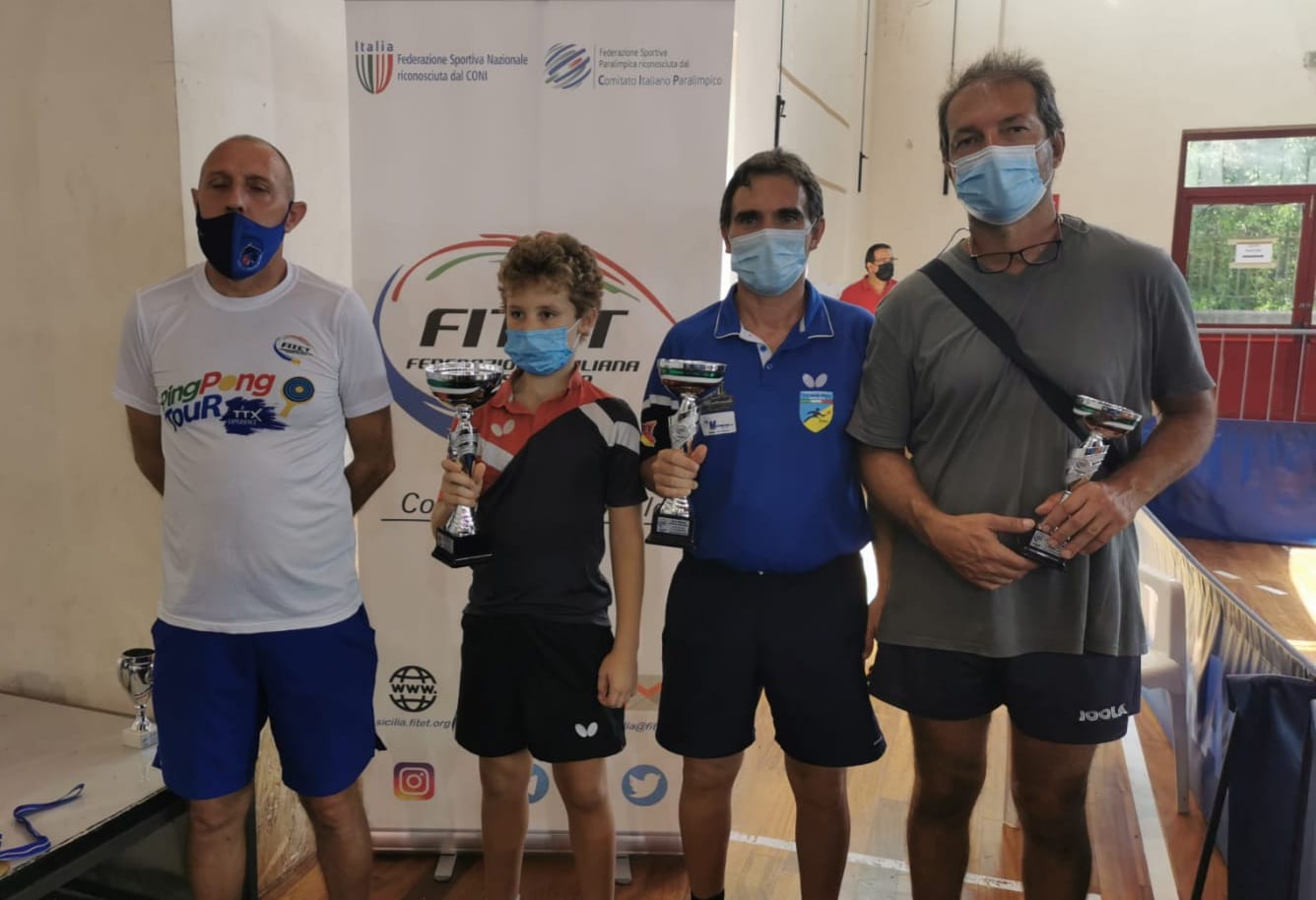 Torneo regionale di Siracusa 25 26 settembre 2021 podio di terza categoria