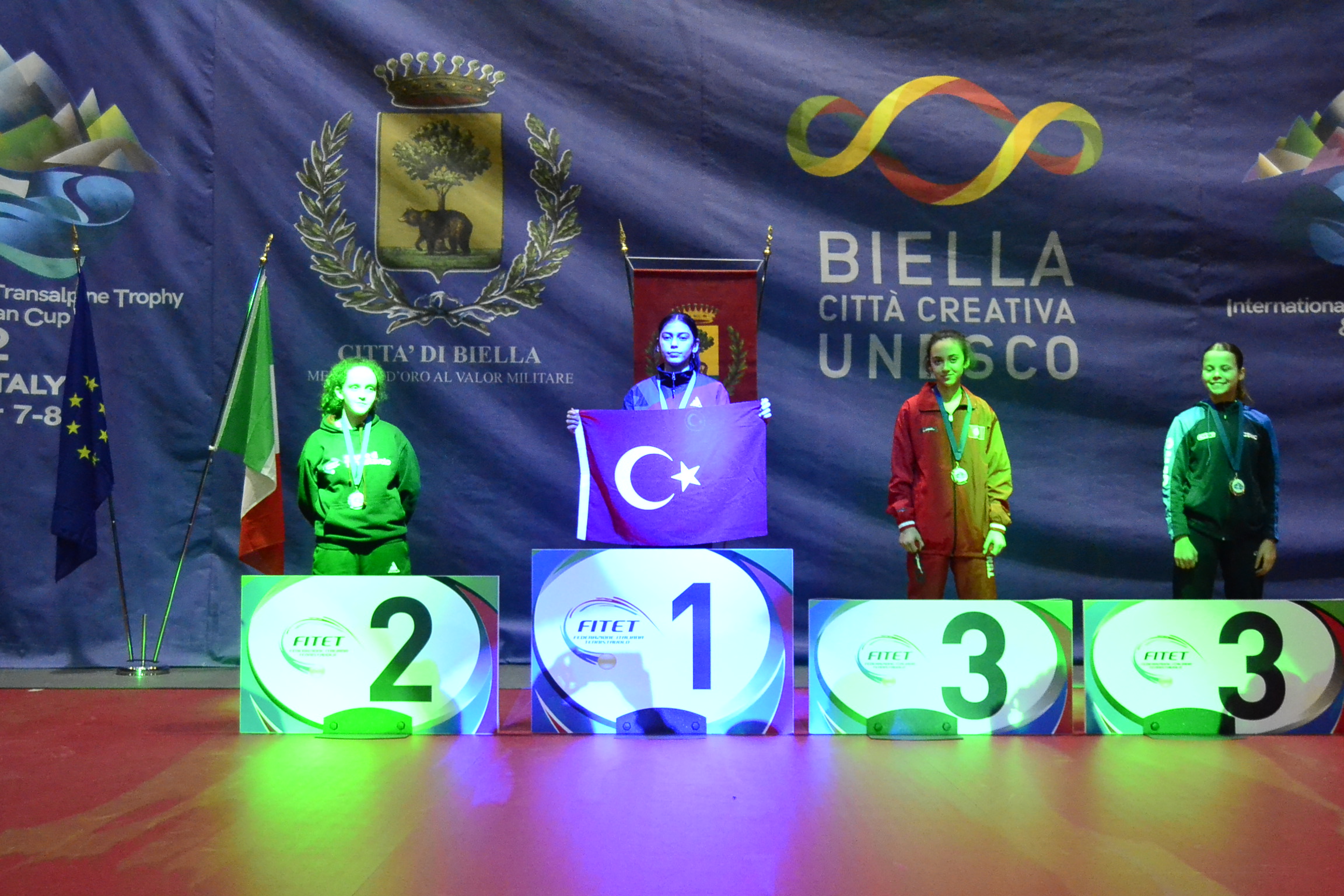 Transalpine Trophy 2022 podio singolare femminile