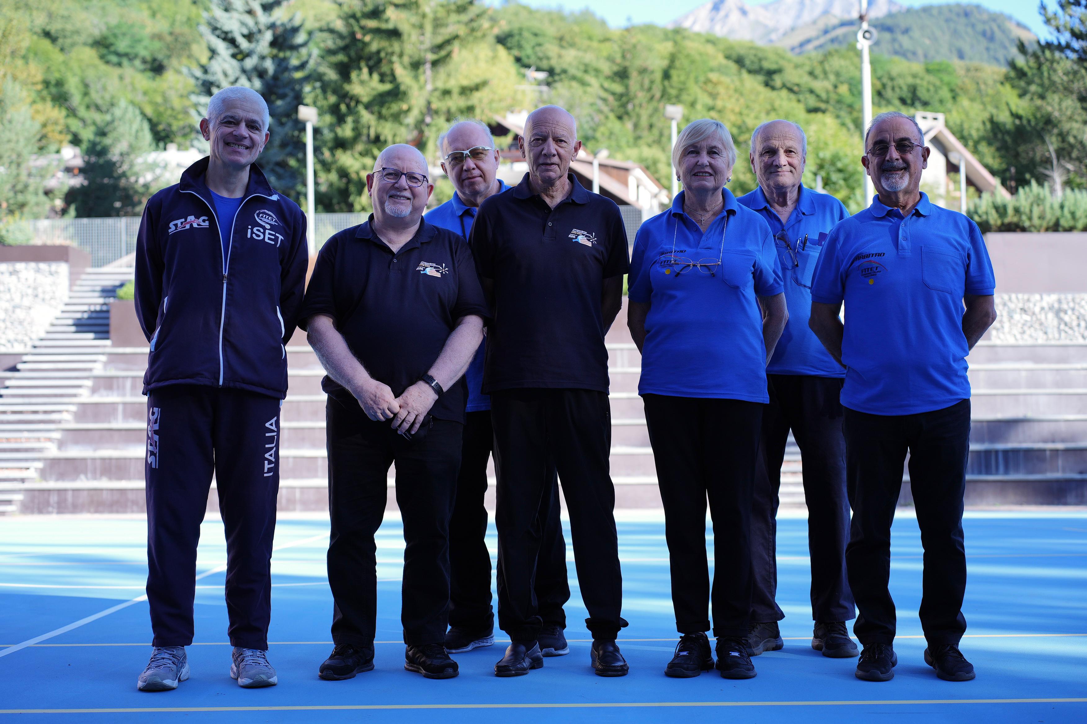 Transalpine Trophy Mediterranean Cup 2024 gruppo arbitrale
