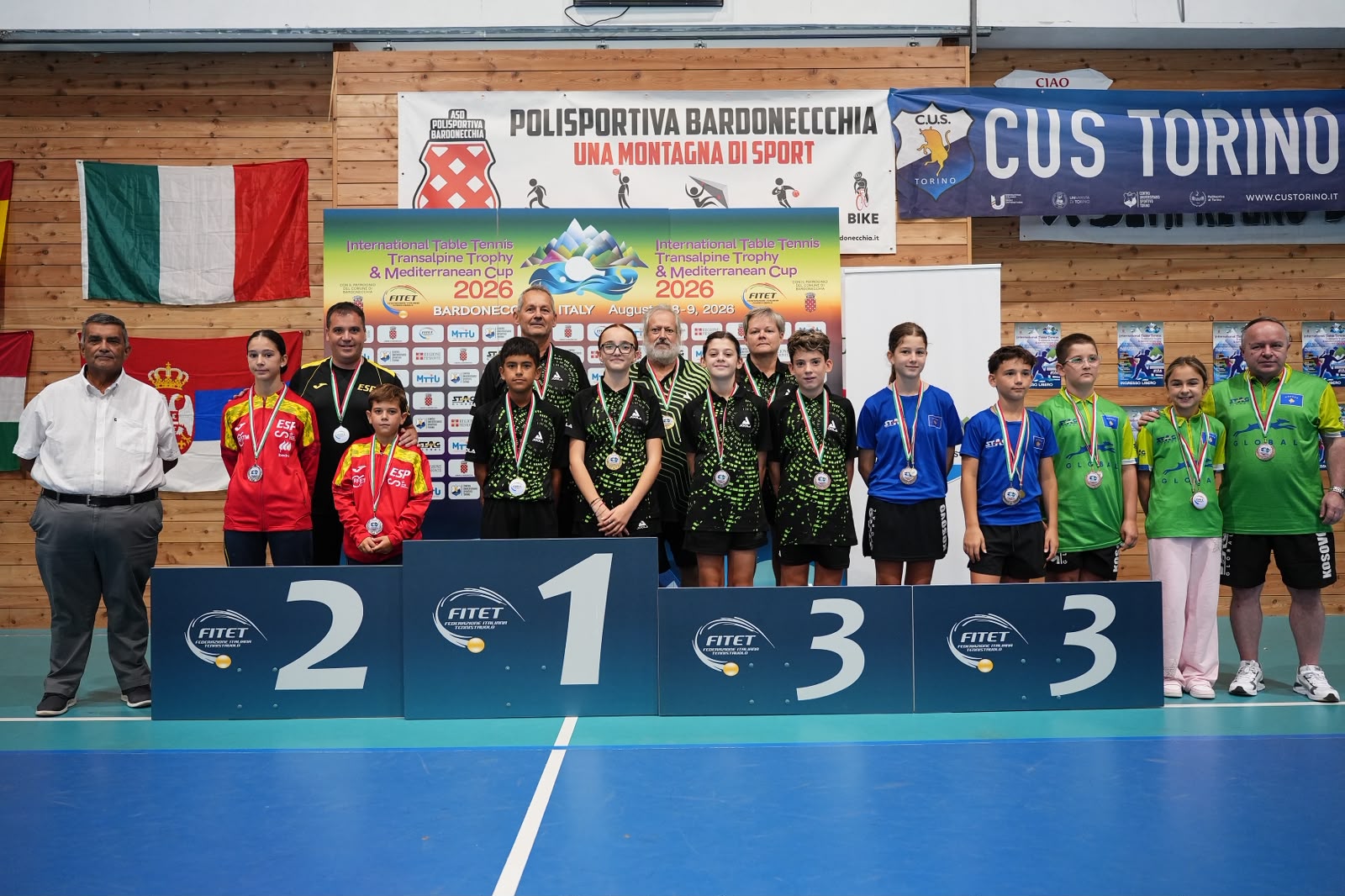 Transalpine Trophy Mediterranean Cup 2026 podio della gara a squadre miste