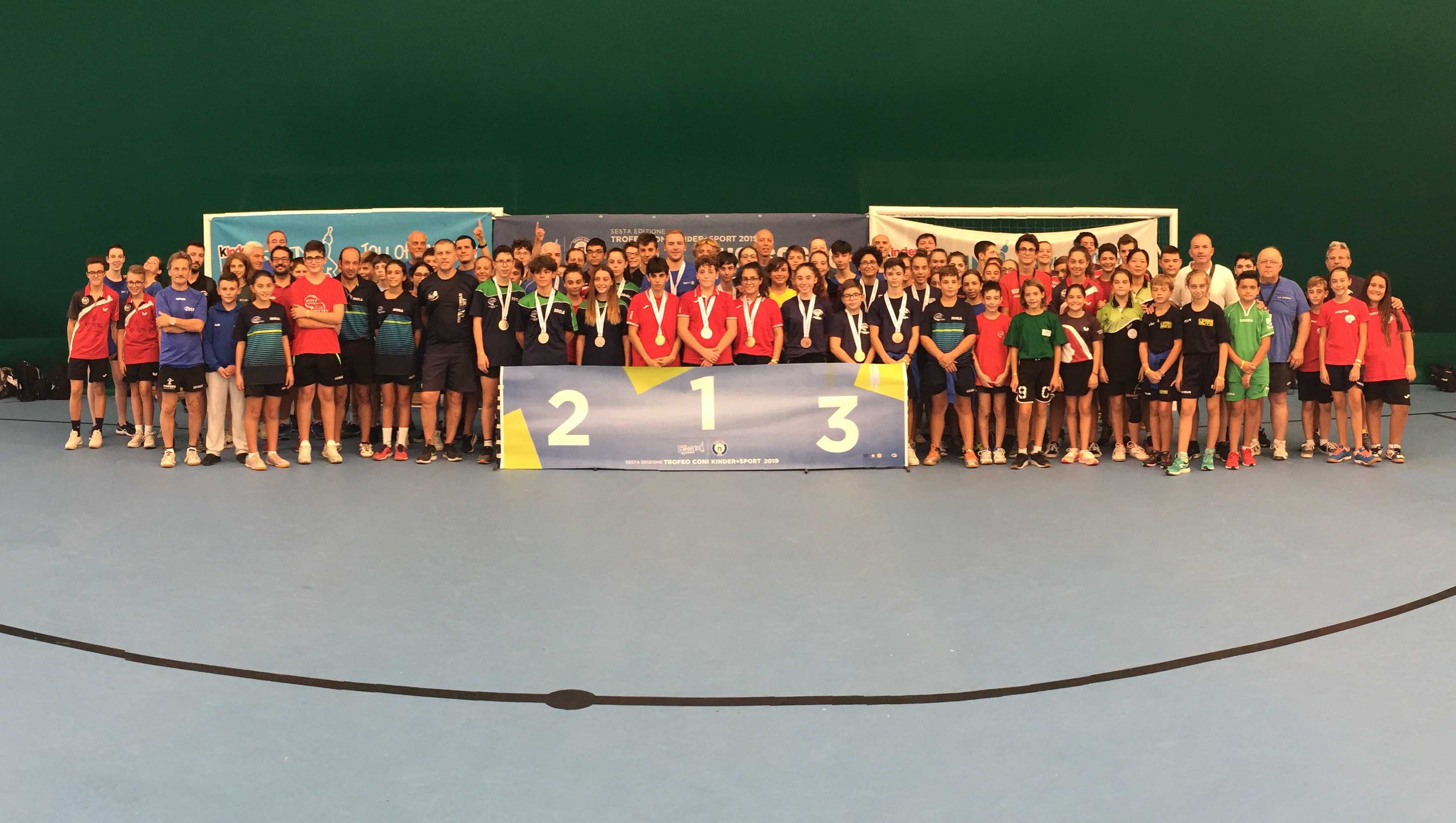 Trofeo CONI 2019 gruppo partecipanti