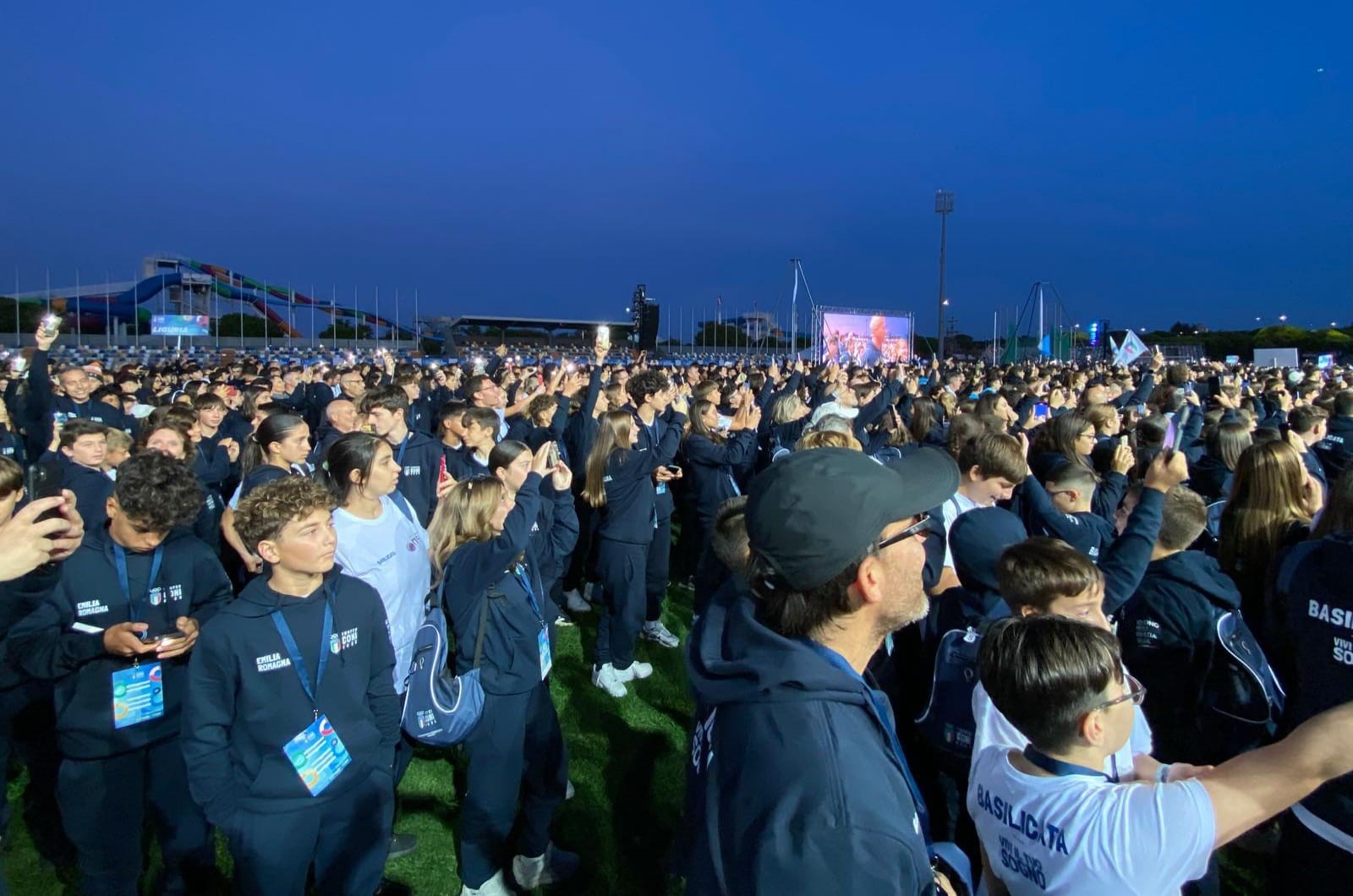 Trofeo CONI 2025 cerimonia di apertura