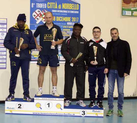 Trofeo Città di Norbello podio 2017 ok