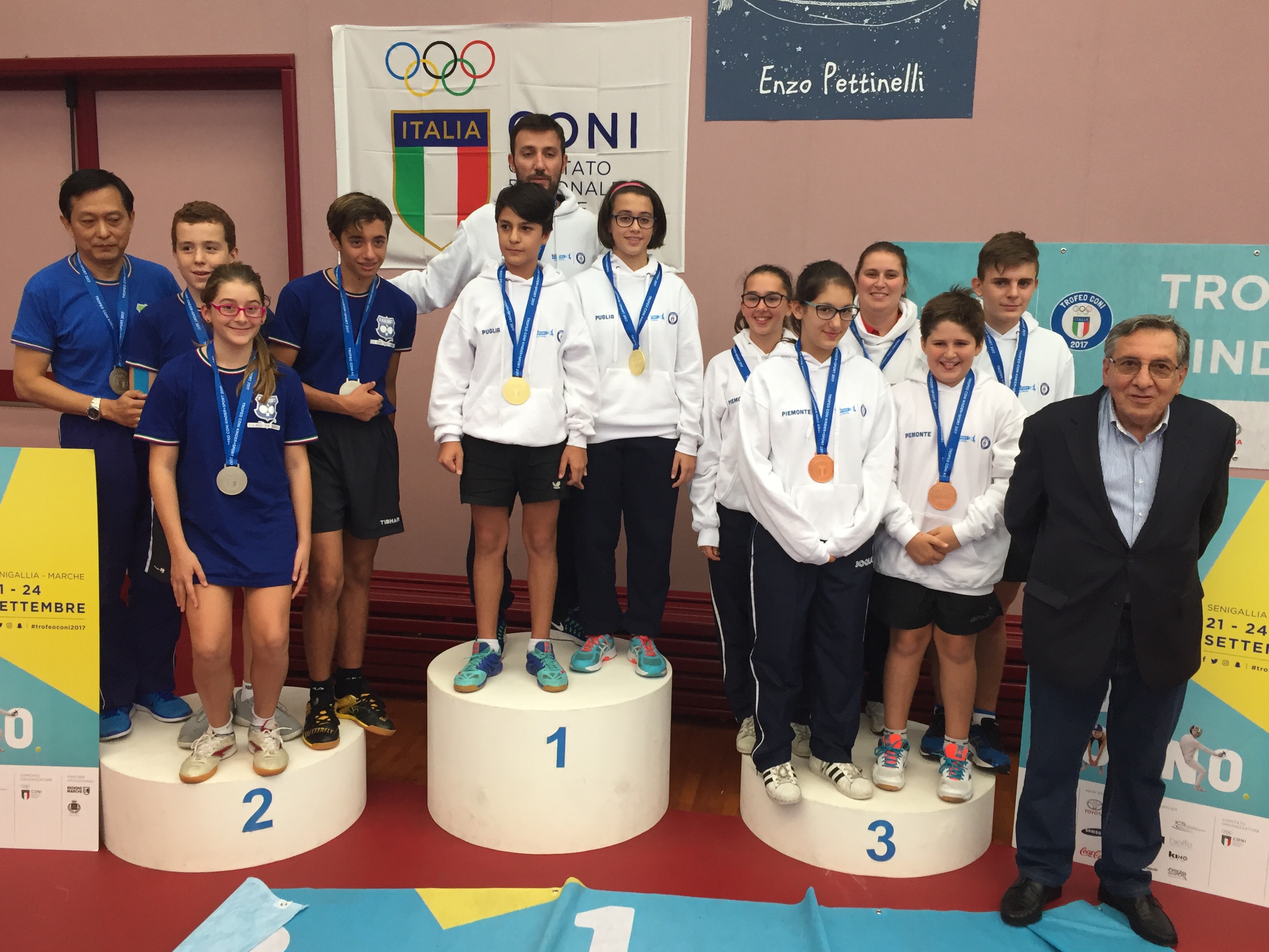 Trofeo Coni 2017 podio