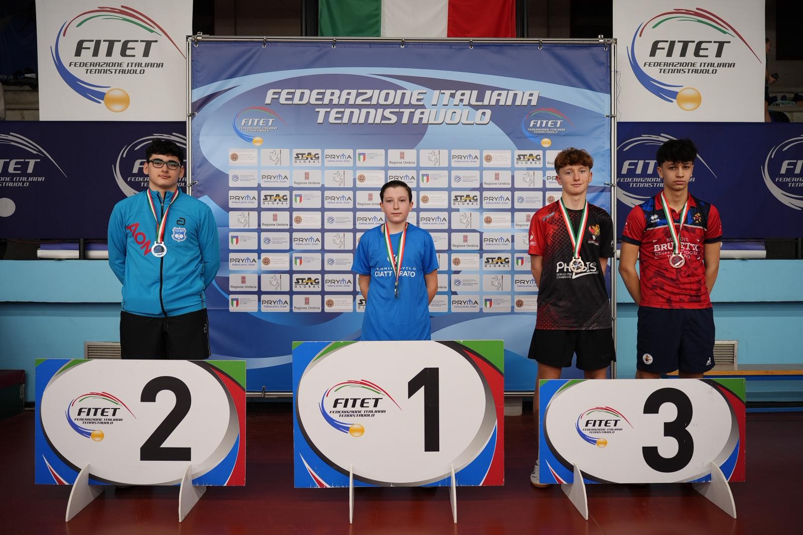 Trofeo_Pryma_torneo_nazionale_giovanile_22-25_gennaio_2026_a_Terni_podio_del_singolare_maschile_Under_15