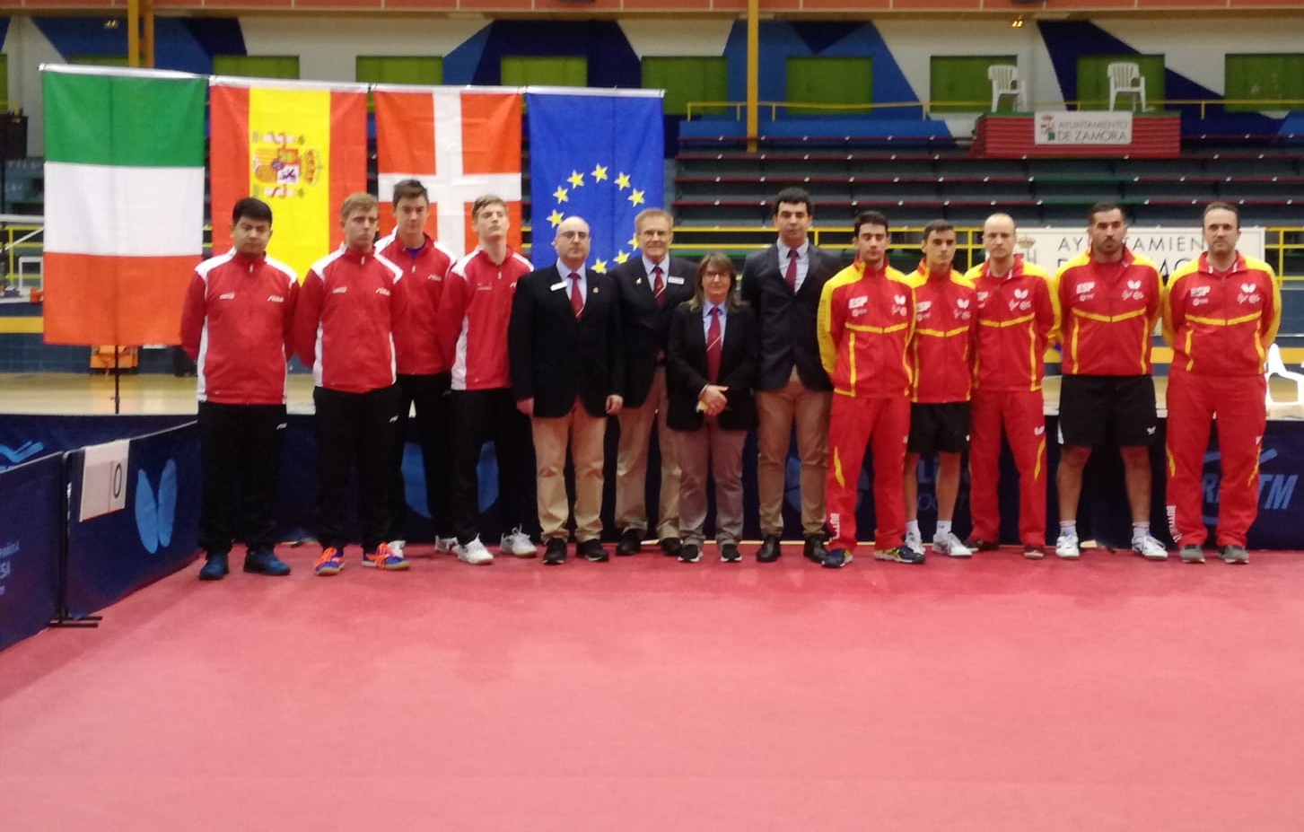 Umberto Mellini Giudice Arbitro di Spagna Danimarca dicembre 2018