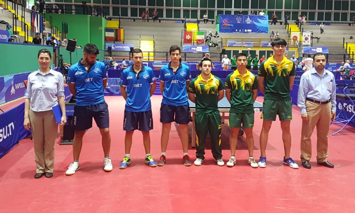 Universiadi Napoli 2019 Italia contro Australia