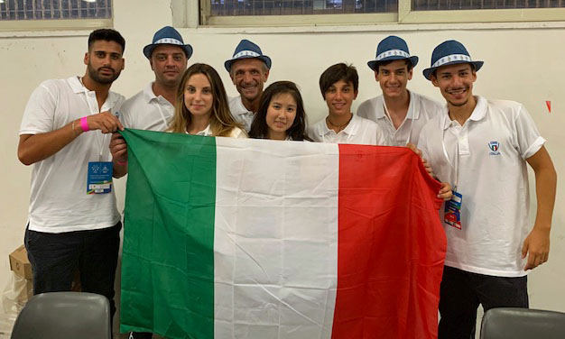 Universiadi Napoli 2019 gli azzurri