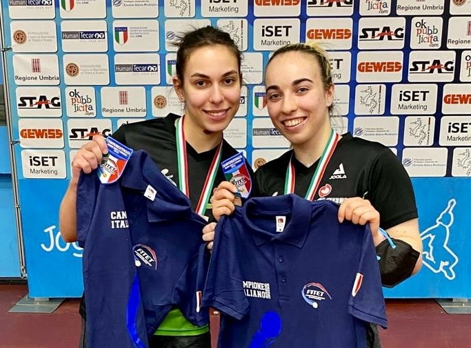 Valentina Roncallo e Arianna Barani campionesse italiane a squadre Under 21 2022