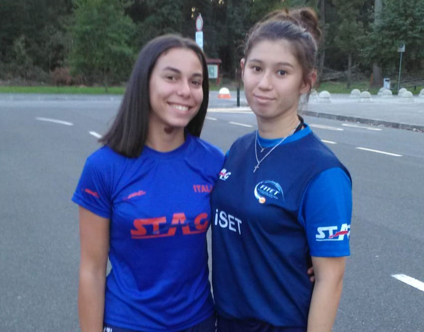 Valentina Roncallo e Gaia Monfardini Open di Croazia giovanile 2018 2