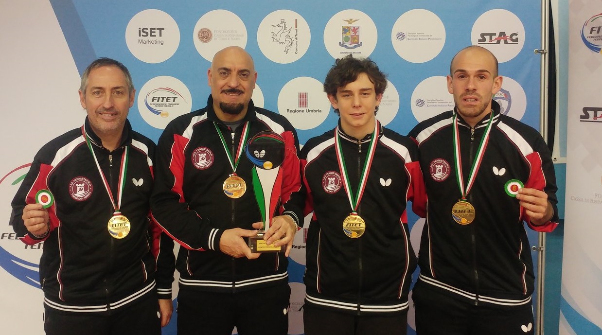 Vincitori Coppa Italia Comitati Regionali 2019 Illibato Serpe Russo e Falanga