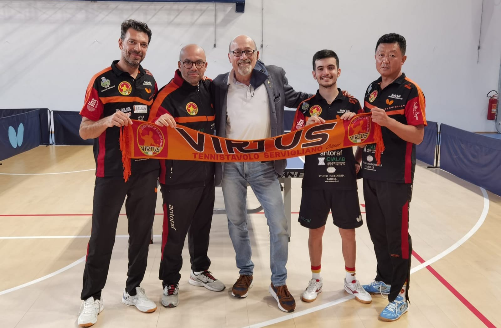 Virtus Servigliano con Alberto Berdini