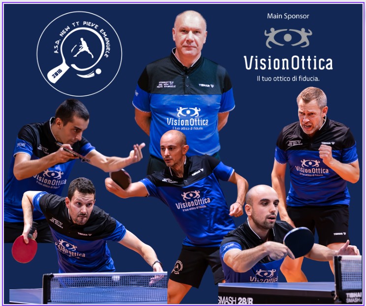 VisionOttica New Tennistavolo Pieve Emanuele B serie B1 2023 2024