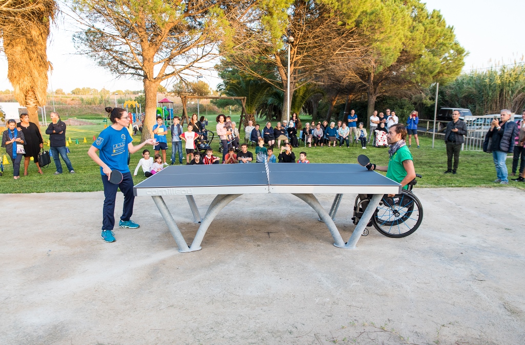 Vivi il Ping Pong a Zeddiani Ana Brzan e Daniel Maris