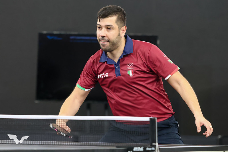 WTT Contender Doha 2023 Niagol Stoyanov in campo