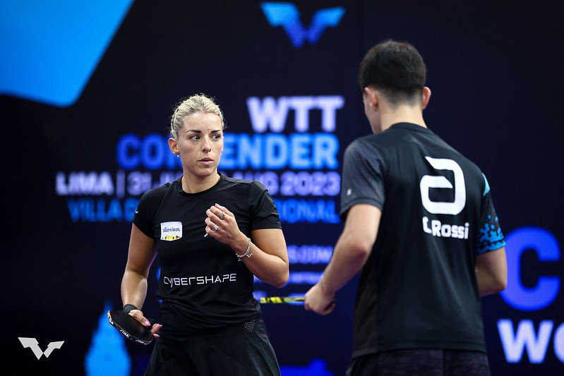 WTT Contender Lima 2023 Debora Vivarelli e Carlo Rossi