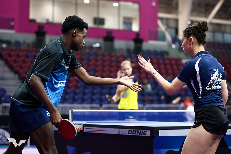 WTT Contender Lima 2023 John Oyebode e Gaia Monfardini