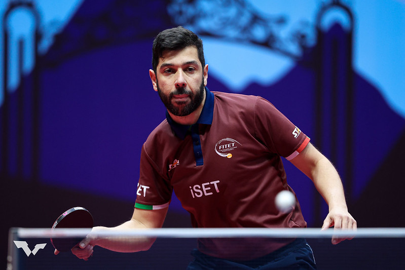 WTT Contender Mendoza 2024 Niagol Stoyanov in azione