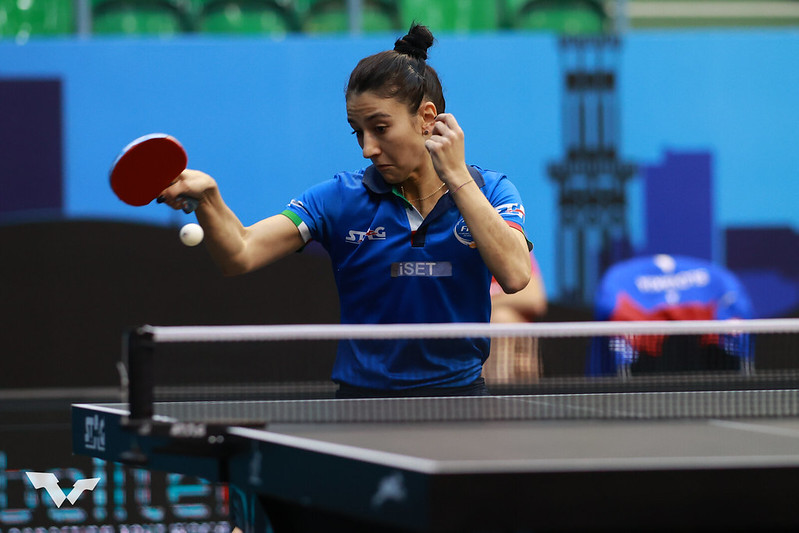 WTT Contender Muscat 2023 Giorgia Piccolin in azione