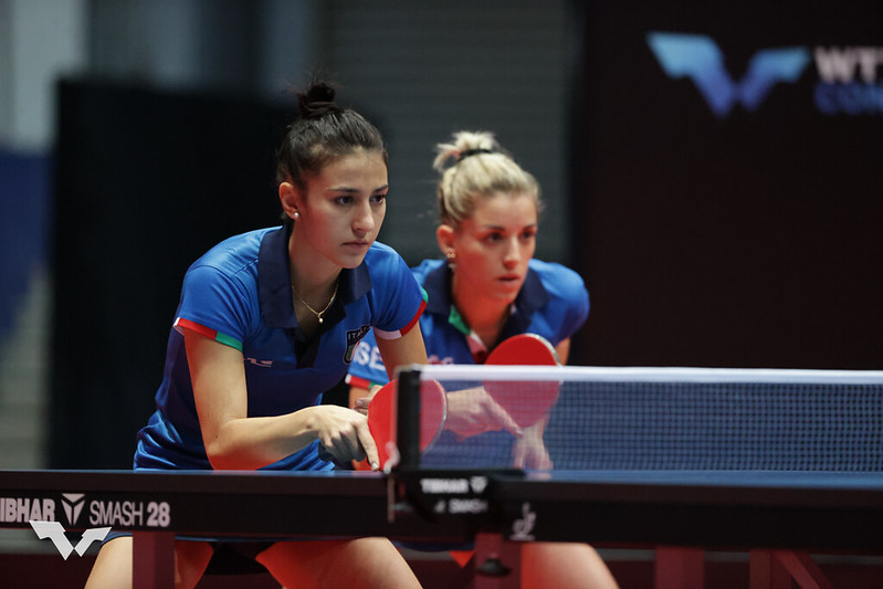 WTT Contender Tunis 2021 Giorgia Piccolin e Debora Vivarelli