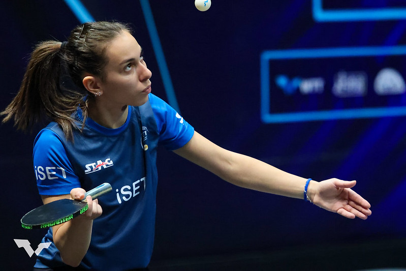 WTT Contender Tunis 2023 Valentina Roncallo in azione