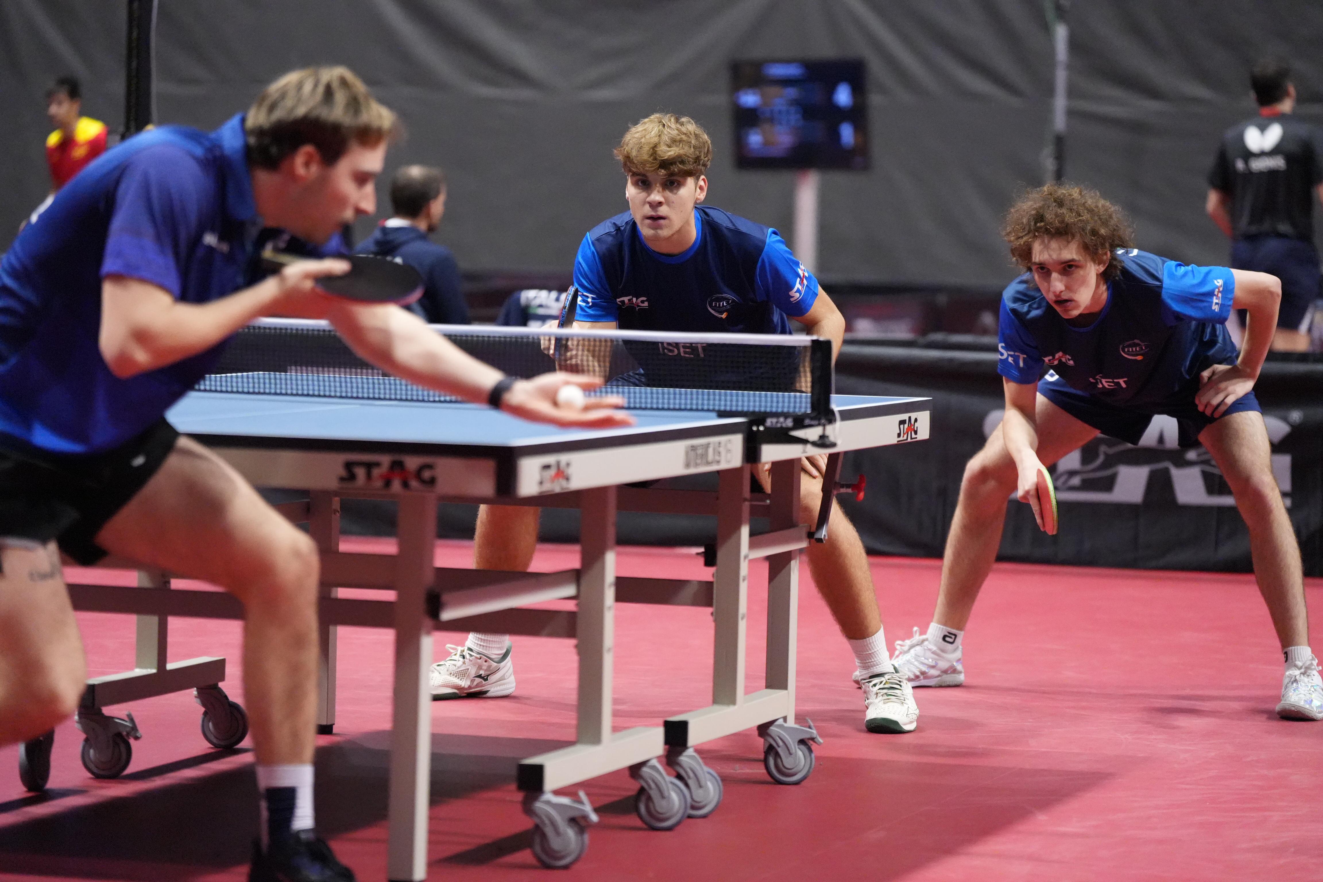 WTT Feeder Biella 2023 Giacomo Allegranza e Federico Vallino Costassa in azione