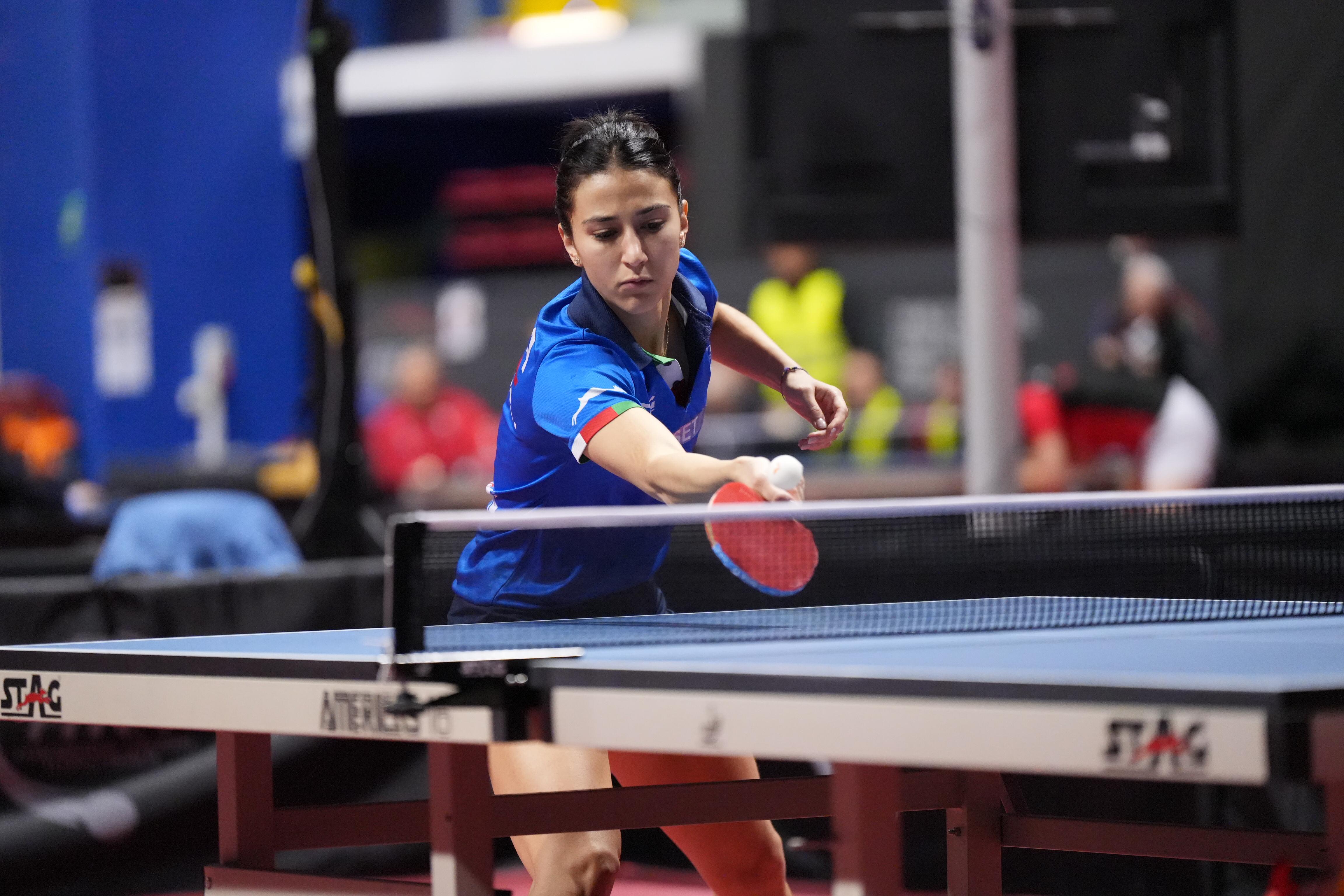 WTT Feeder Biella 2023 Giorgia Piccolin in azione