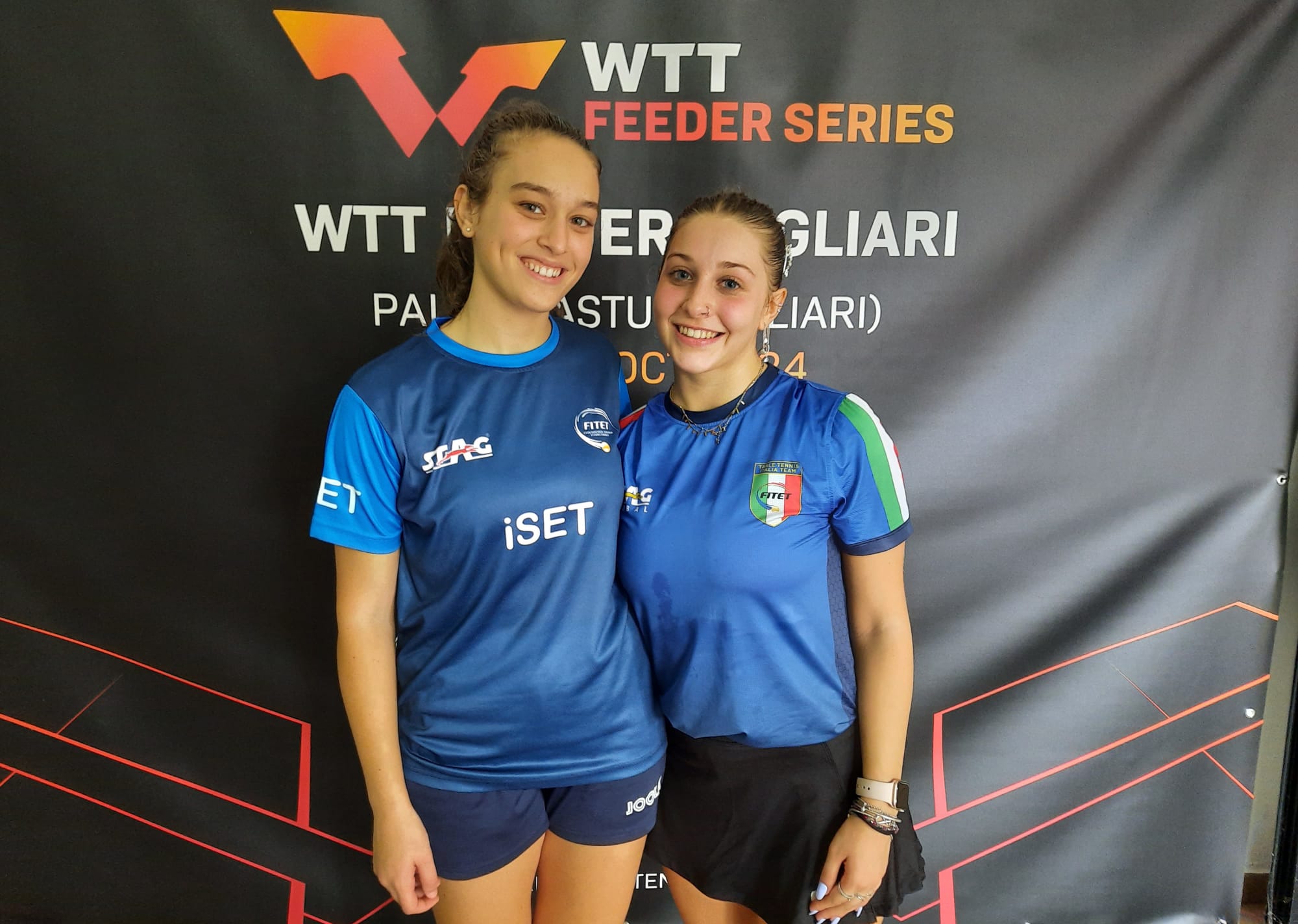WTT Feeder Cagliari 2024 Miriam Carnovale e Arianna Barani