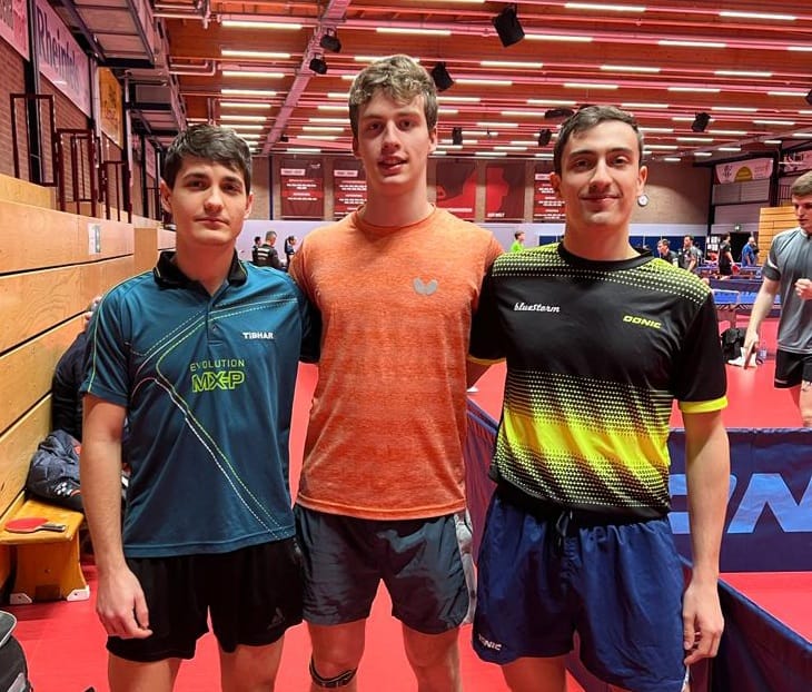 WTT Feeder Düsseldorf II 2023 Marco Cappuccio Matteo Mutti e Daniele Pinto
