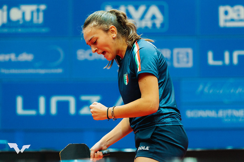 WTT Feeder Linz 2026 Miriam Carnovale esulta