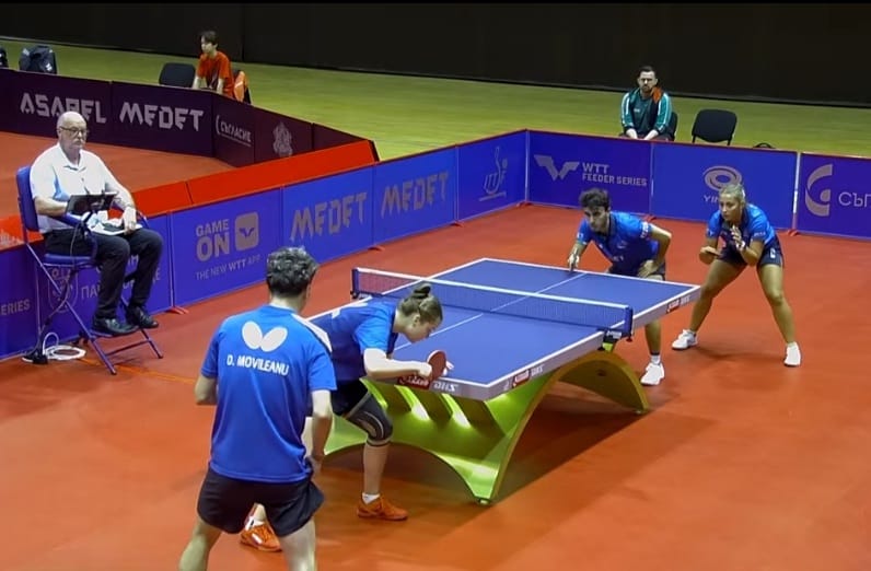 WTT Feeder Panagyurishte 2025 Tommaso Giovannetti e Nicole Arlia in azione