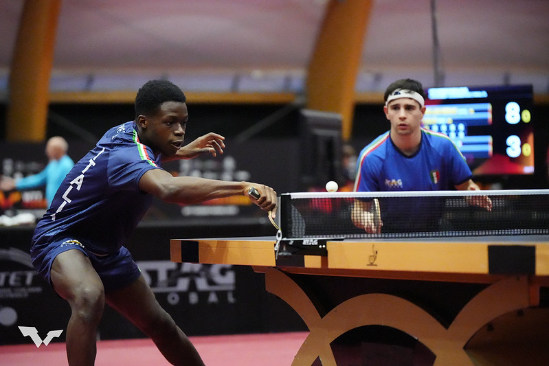 WTT Feeder Parma 2025 John Oyebode e Carlo Rossi