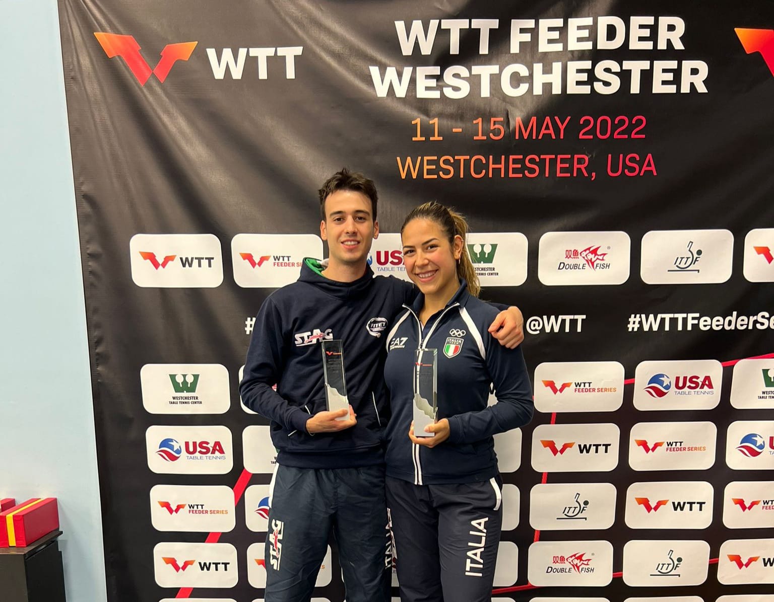WTT Feeder Westchester 2022 Jordy Piccolin e Jamila Laurenti secondi nel doppio misto