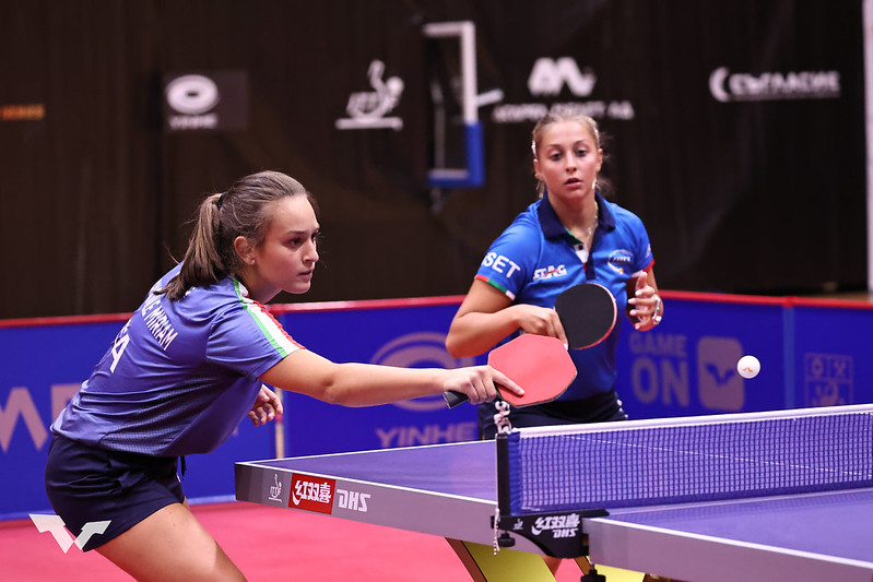 WTT Panagyurishte 2025 Miriam Carnovale e Nicole Arlia in azione