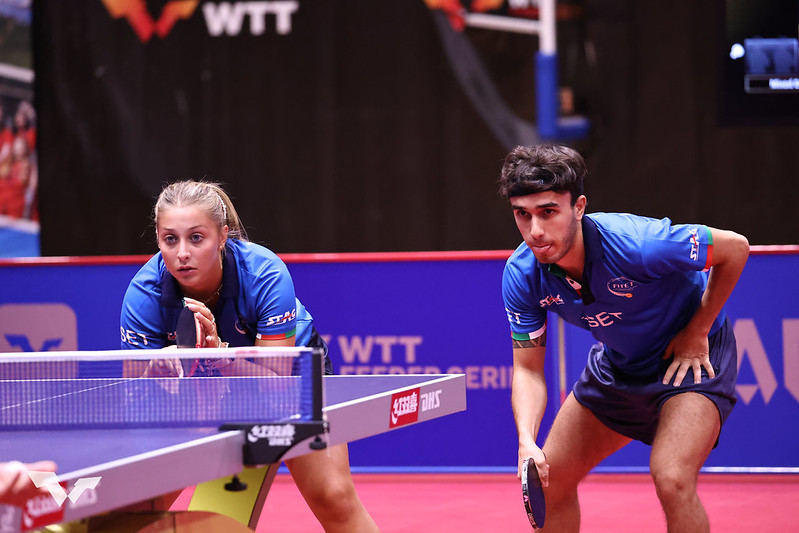 WTT Panagyurishte 2025 Nicole Arlia e Tommaso Giovannetti in azione