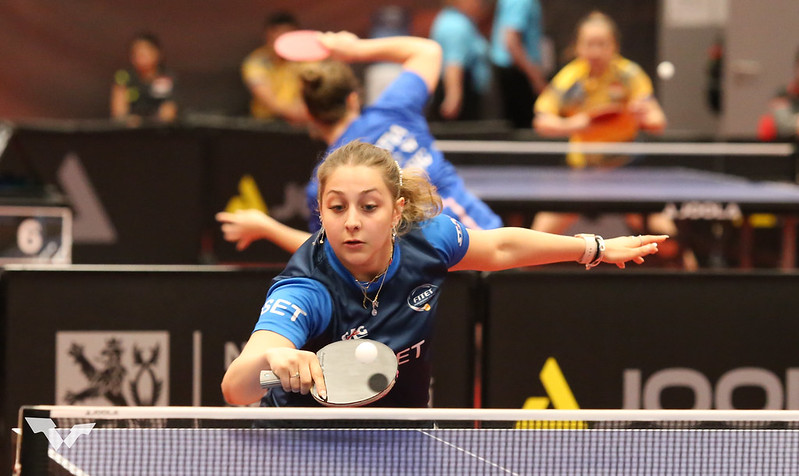 WTT Youth Contender Havirov 2024 Nicole Arlia in azione