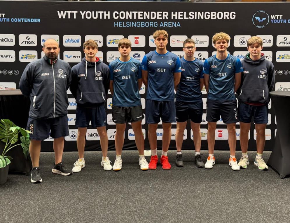 WTT Youth Contender Helsingborg 2025 gli azzurri