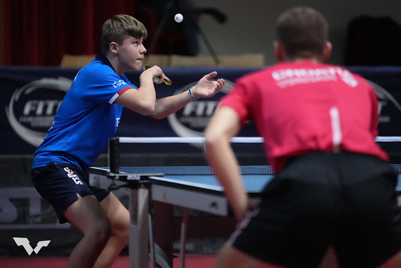 WTT Youth Contender Lignano 2023 Erik Paulina al servizio