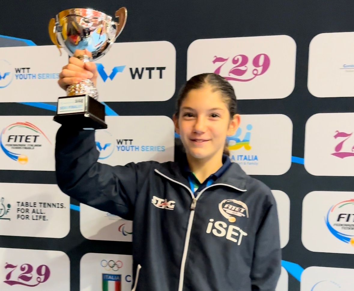 WTT Youth Contender Lignano 2023 Matilde Buzzoni terza nel singolare Under 13