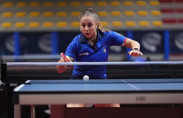 WTT Youth Contender Lignano 2023 Nicole Arlia in azione
