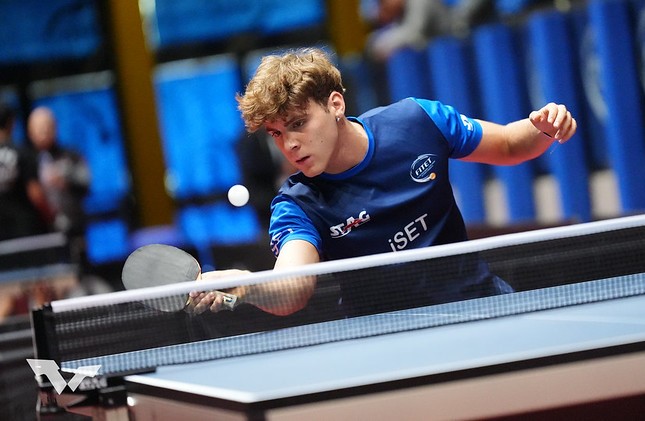 WTT Youth Contender Lignano 2024 Giacomo Allegranza in azione