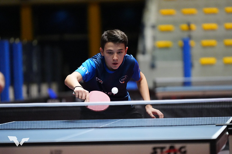 WTT Youth Contender Lignano 2024 Giulio Campagna in azione